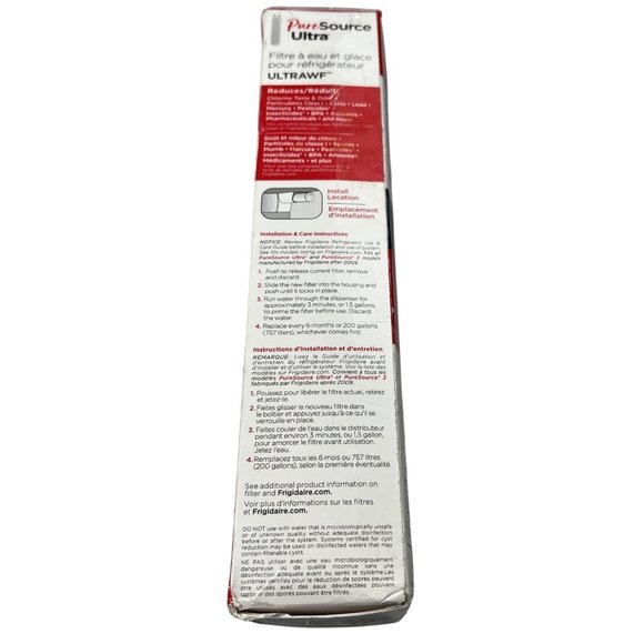 Frigidaire PureSource Ultra ULTRAWF Refrigerator Water & Ice Filter - Picture 4 of 8
